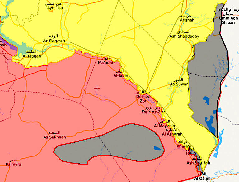 Click to enlarge Syria Live Map