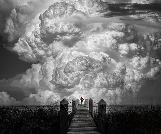 Click to enlarge Stormy bridge
