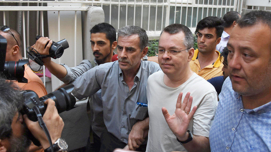 US pastor Andrew Brunson