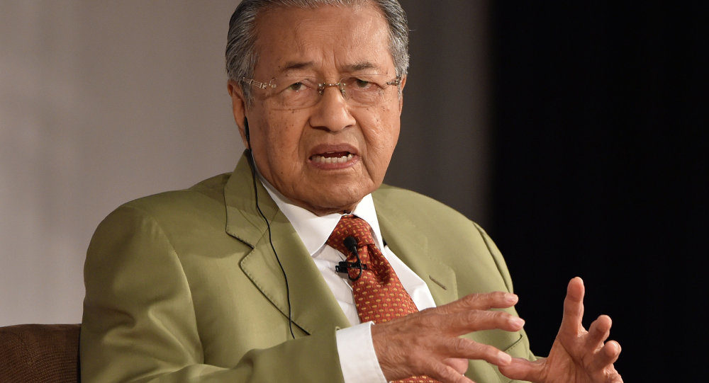 Malaysian Prime Minister Mahathir Mohamad