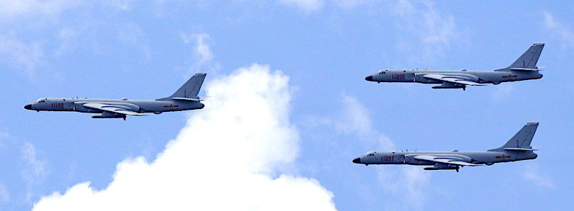 B-6k strategic bombers