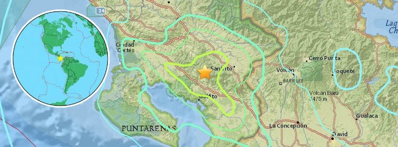 Click to enlarge earthquake costa rica M6.1 August 18 2018