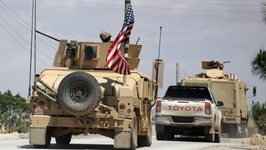 Click to enlarge US troops in Syria