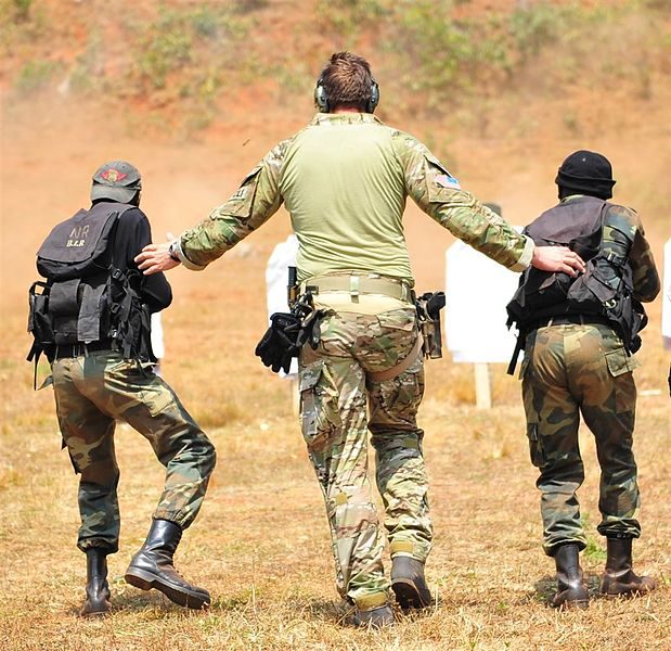 Click to enlarge US military training BIR Cameroon 2013