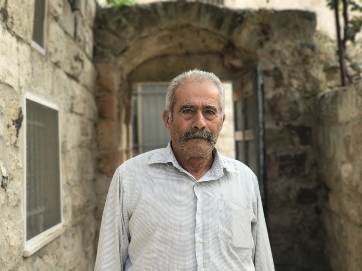 Click to enlarge Abdullah Sharqawi, West Bank Christian land confiscated Israel