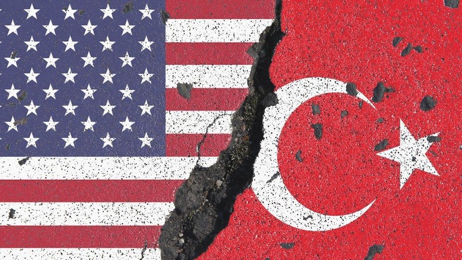 Click to enlarge USA turkey flag