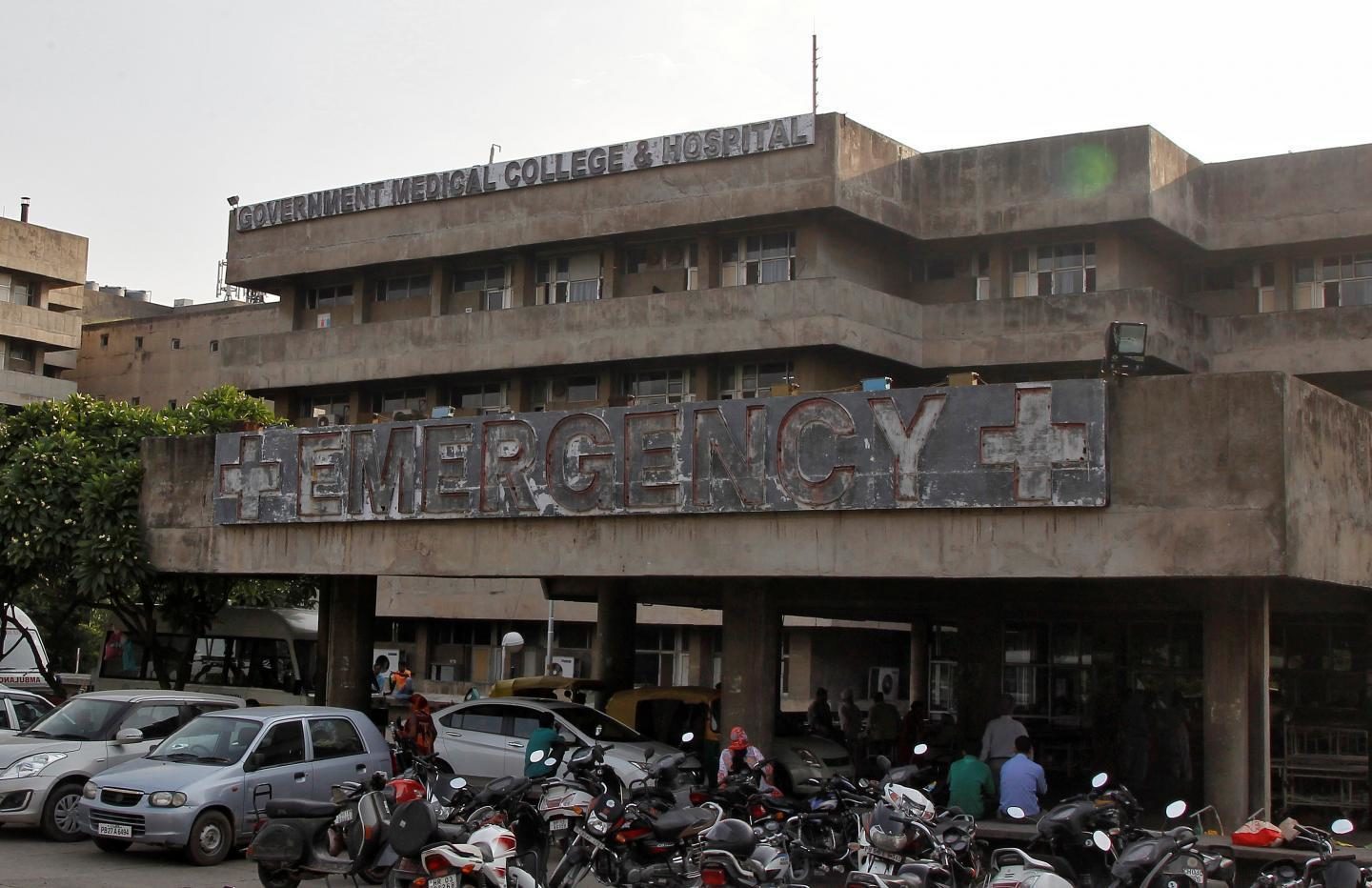 Click to enlarge emergency Chandigarh, India
