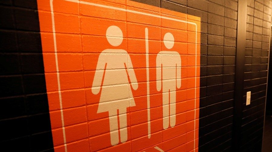bathroom gender logos