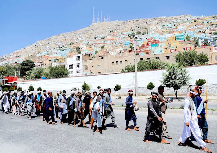 Click to enlarge Afghan Peace March