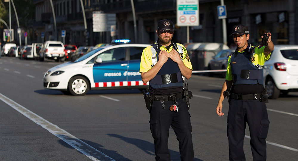 zaragoza spain police car