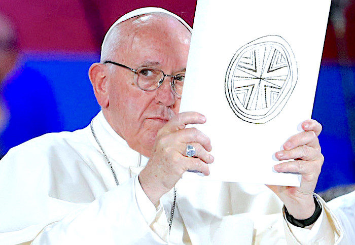 Click to enlarge Pope Francis