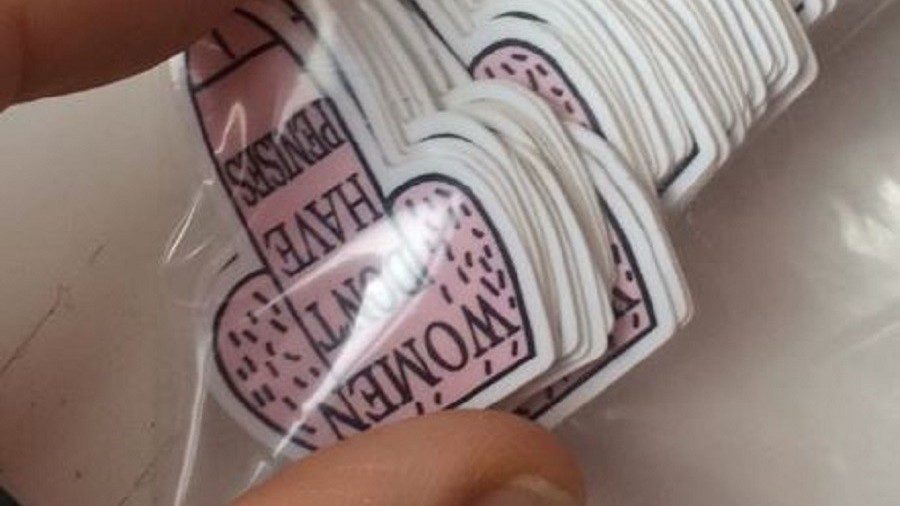 Women don’t have penises stickers