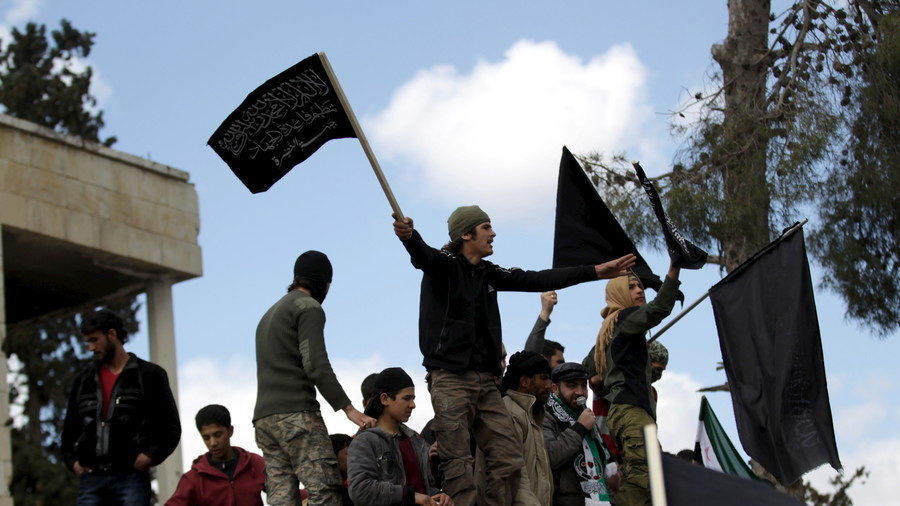 Click to enlarge Nusra Front flag