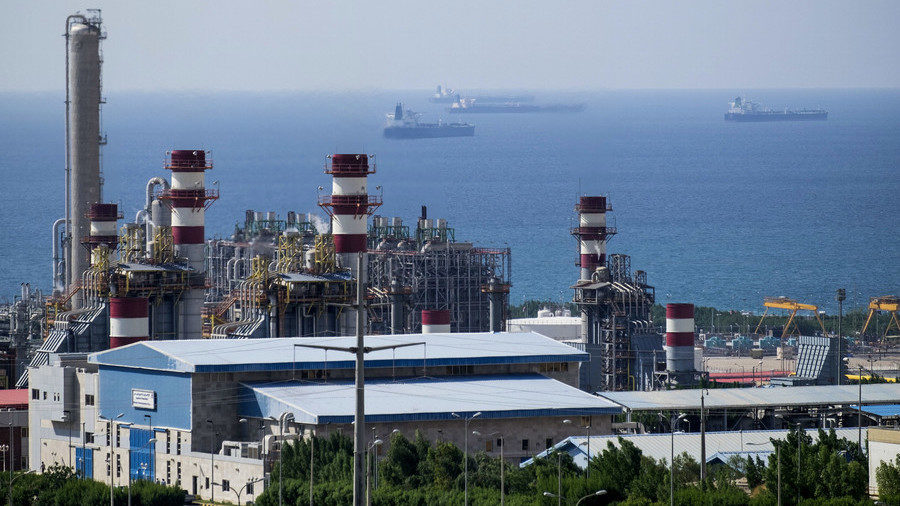 South Pars Gas field in Asalouyeh Seaport