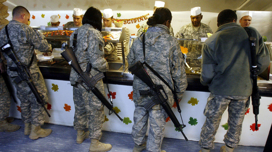 US military service members