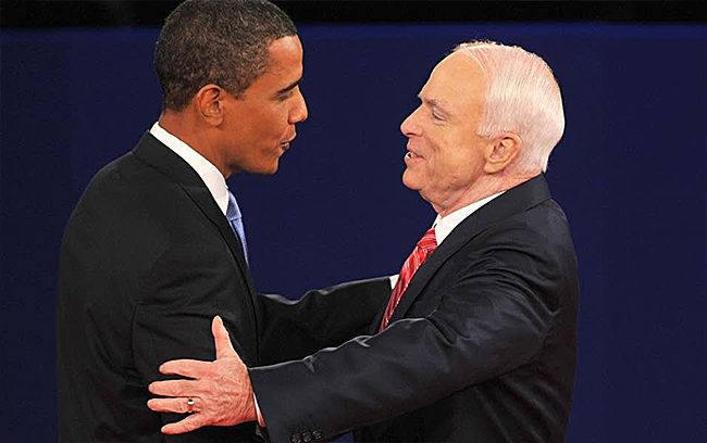Obama and McCain