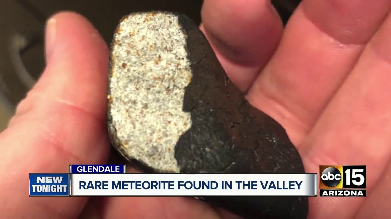 Meteorite found in Glendale, AZ