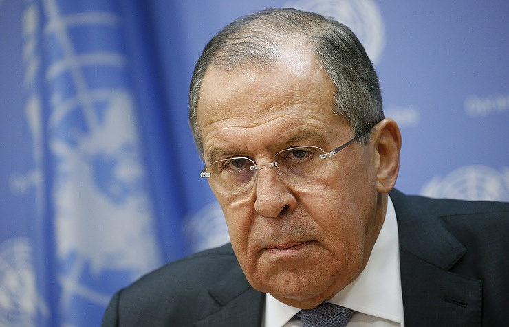 Click to enlarge Russian Minister of Foreign Affairs Sergey Lavrov