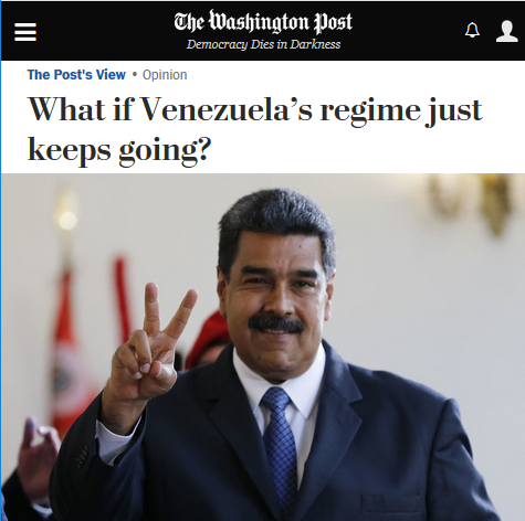 WaPo Venezuela regime