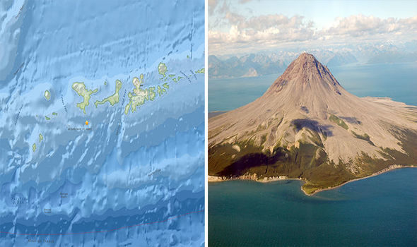 The eruption happened at around 4.30am BST