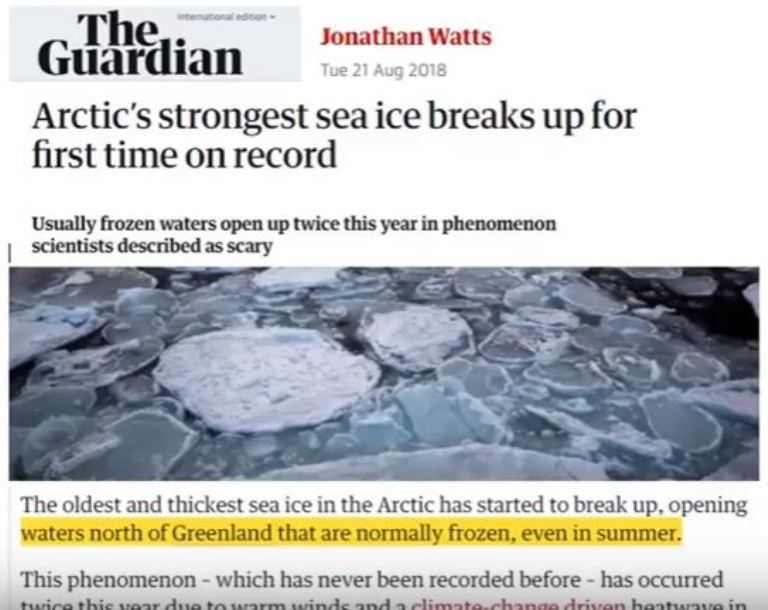Arctic sea ice