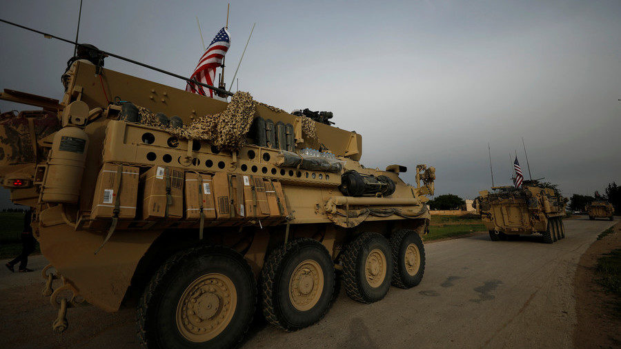 Click to enlarge US military in Syria