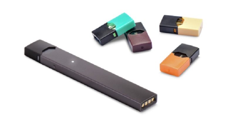 Click to enlarge JUUL vaping e-cigarette