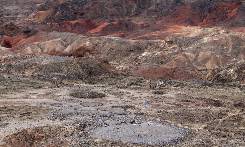 Click to enlarge Kenya archeological site