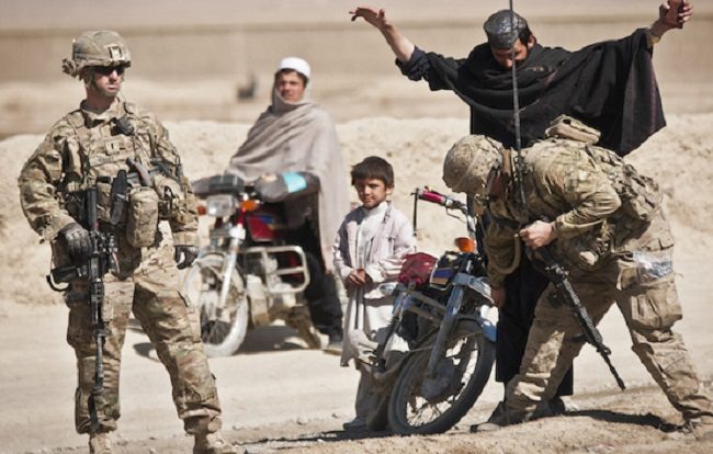 Afghanistan checkpoint