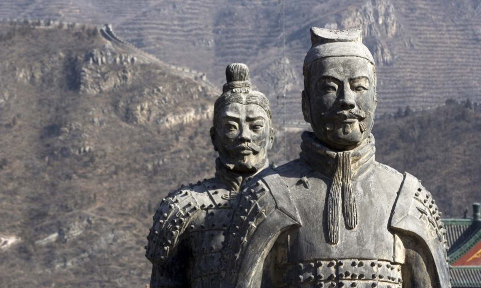 Sun Tzu statue Art of War
