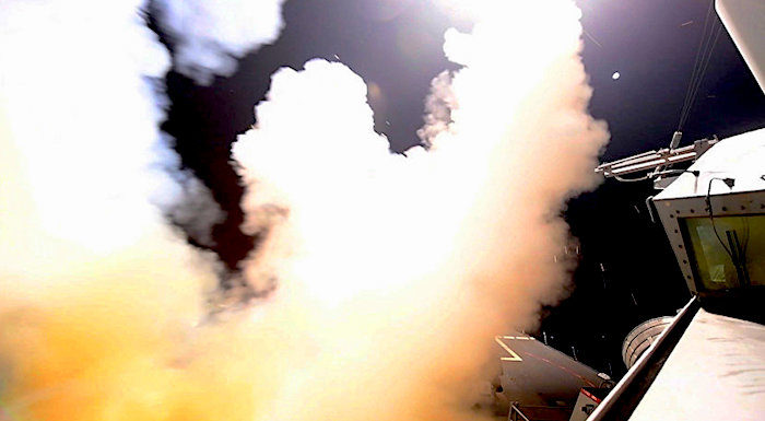 Click to enlarge USS Porter Missile launch