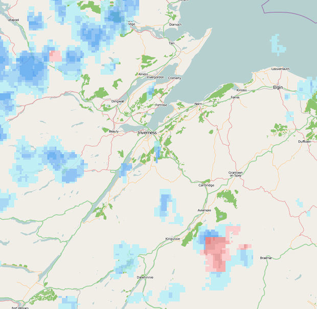 snow map