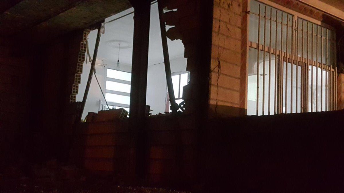 This image from Iran's Press TV shows damage following the earthquake.