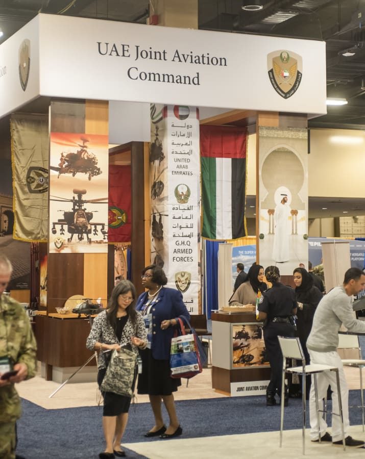 UAE arms booth Nashville
