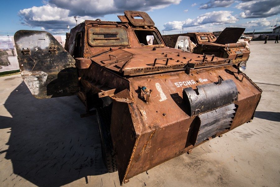 Mad Max-styled gun trucks