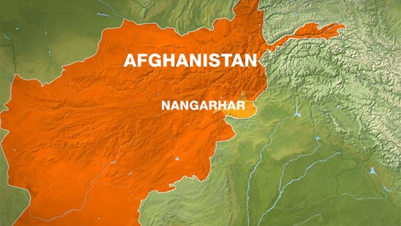 afghanistan nangahar map