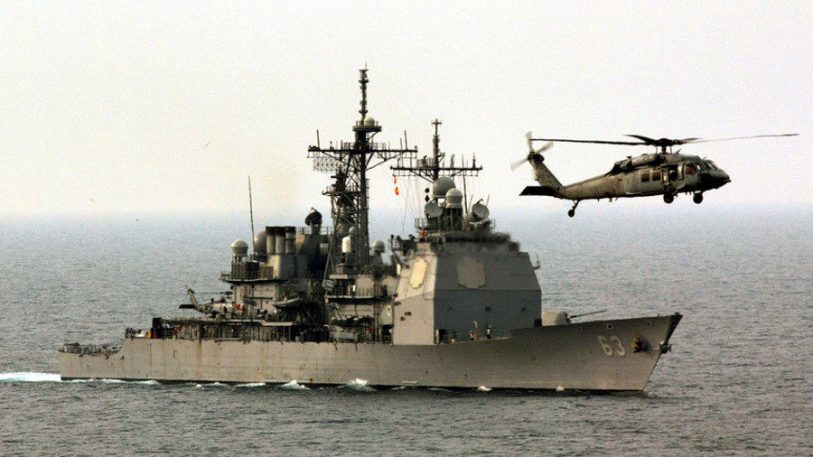 Click to enlarge US naval ship
