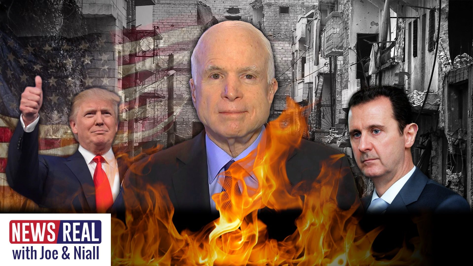Click to enlarge mccain death newsreal