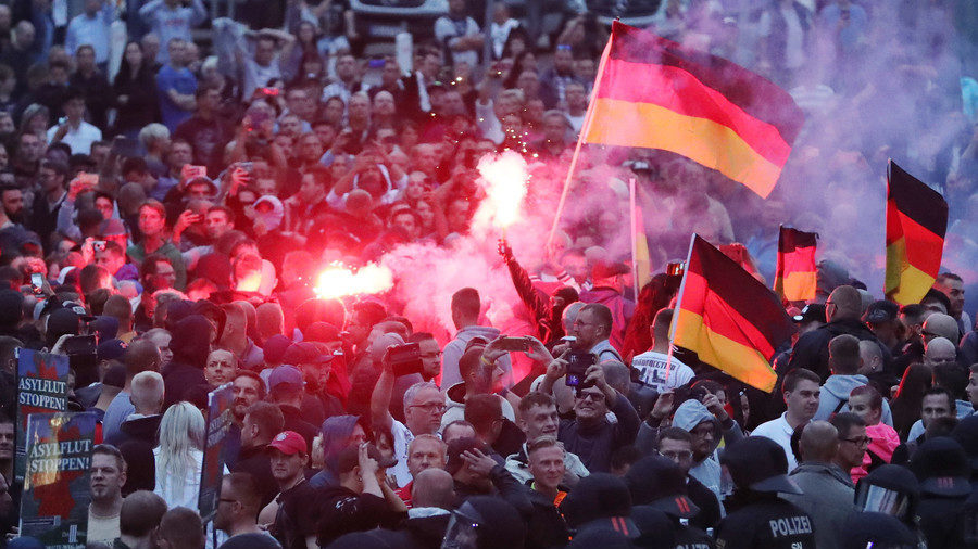 Protests Chemnitz Germany Aug 2018