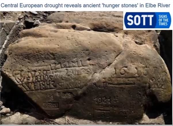 European 'hunger stones'
