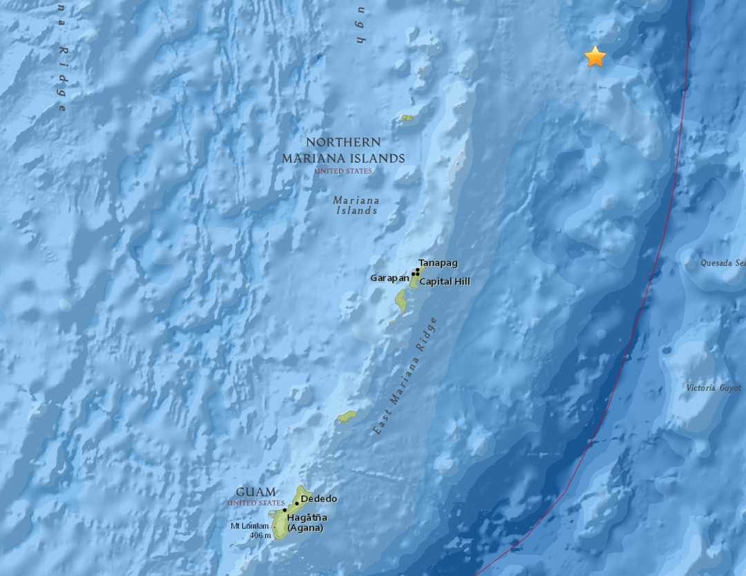 Northern Mariana Islands earthquake