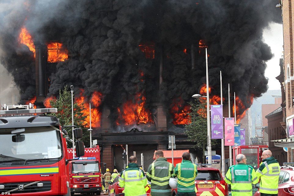 Click to enlarge primark fire belfast