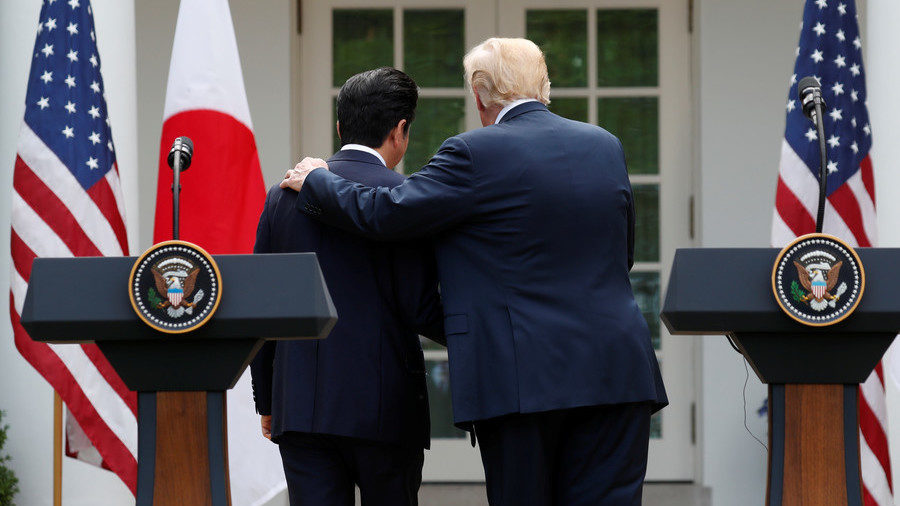 trump and abe