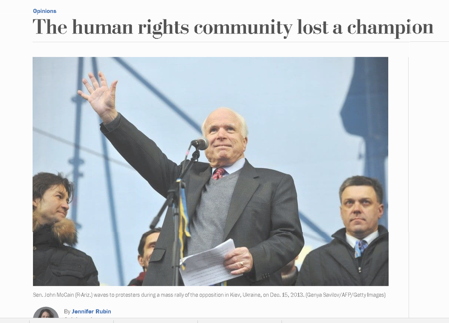 mccain tyagnibok