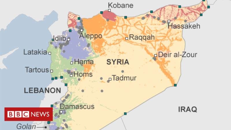syria map 2015