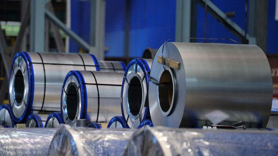 sheet steel rolls
