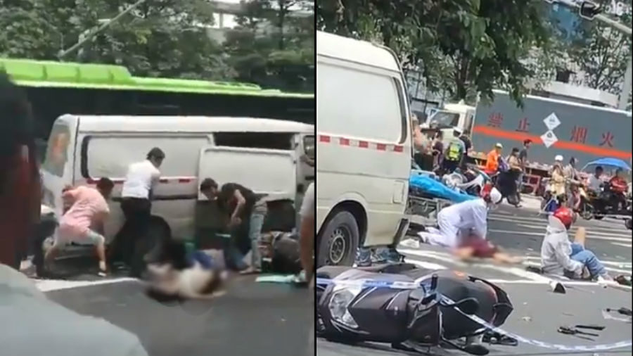 china bus crash