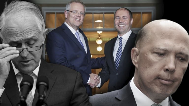 australia prime minister turnbull morrison dutton