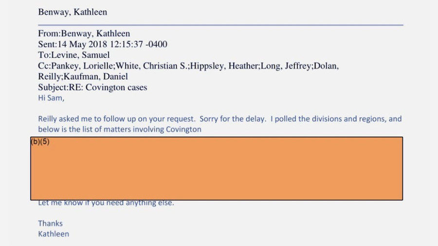 FTC's redacted documents