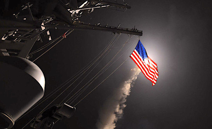 Click to enlarge Flag/Missile